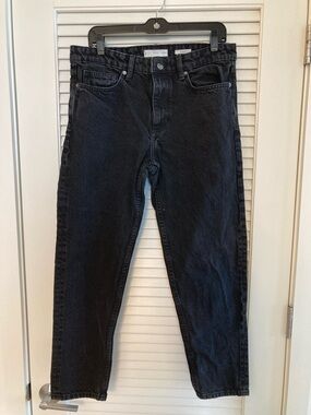 Mango SAMMY CROPPED CARROT-FIT JEANS